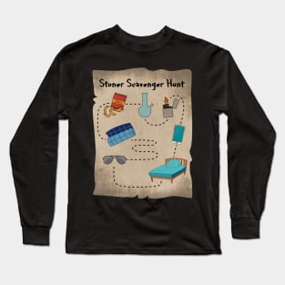 Stoner Scavenger Hunt Long Sleeve T-Shirt